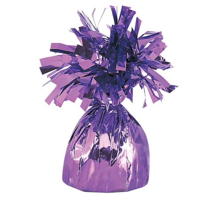 Lavender Foil Balloon Weight